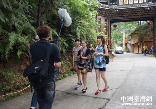 臺灣中天電視臺《世界一級棒》欄目探秘湖南通道侗鄉 臺灣中天電視臺《世界一級棒》欄目探秘湖南通道侗鄉