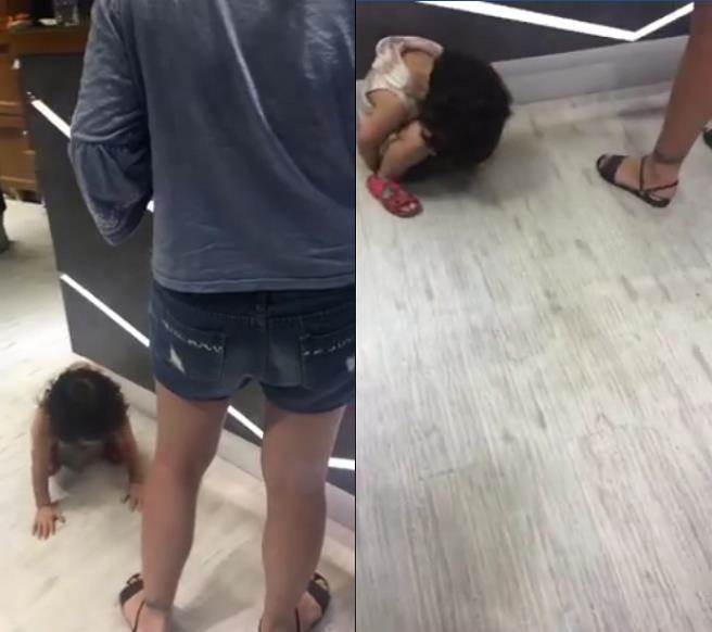 放任女兒隨地尿害他人摔倒 媽媽反嗆:“誰讓你們不拖干凈” 放任女兒隨地尿害他人摔倒 媽媽反嗆:“誰讓你們不拖干凈”